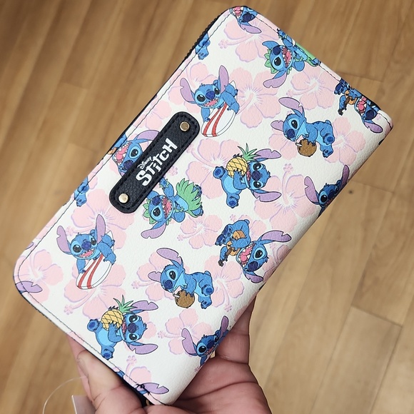Disney Handbags - Disney Stitch wristlet wallet NWT